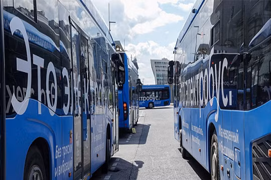 Moscow mở rộng đội xe buýt điện với công nghệ không người lái