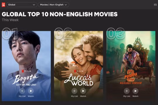 Phim của Song Joong Ki được phát hành trên Netflix