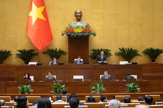 Quốc hội thảo luận về dự án Luật Tổ chức Chính phủ (sửa đổi)