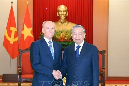 Tổng Bí thư Tô Lâm tiếp Trợ lý Tổng thống Nga, Chủ tịch Hội đồng Biển Liên bang Nga