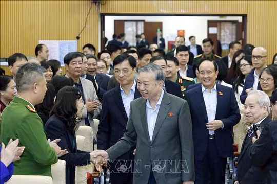 Tổng Bí thư Tô Lâm tiếp xúc cử tri Hà Nội sau Kỳ họp thứ 10, Quốc hội khóa XV