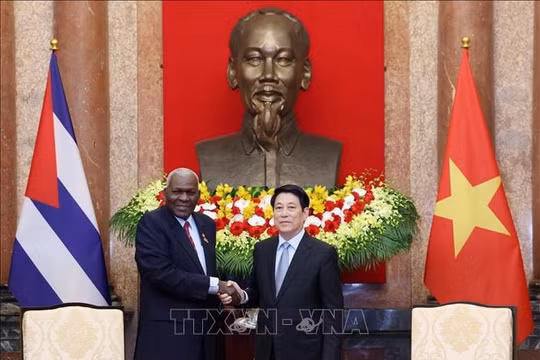 Chủ tịch nước Lương Cường hội kiến Chủ tịch Quốc hội Cuba Esteban Lazo: Thắt chặt quan hệ đặc biệt Việt Nam – Cuba