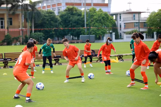 U20 nữ Việt Nam tích cực luyện tập, sẵn sàng chinh phục vòng loại châu Á 2026