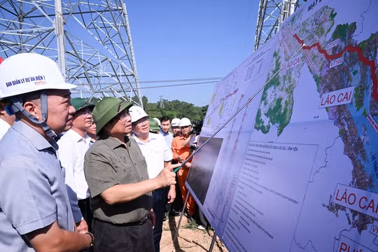 Hoàn thành đường dây 500kv Lào Cai - Vĩnh Yên vào 19/8, hợp long cầu Phong Châu mới ngày 28/8