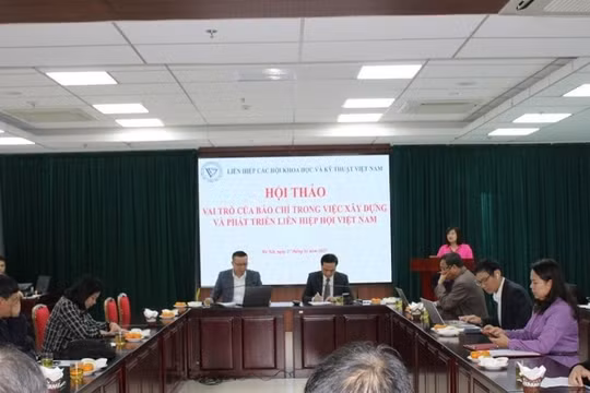 Báo chí giữ vai trò trụ cột trong xây dựng và phát triển Liên hiệp Hội Việt Nam