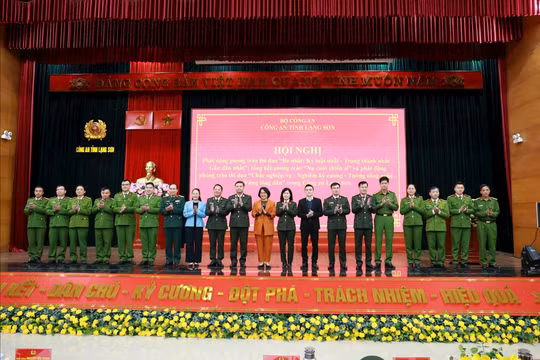 Phát động phong trào mới, tạo động lực lan toả trong toàn lực lượng Công an tỉnh Lạng Sơn