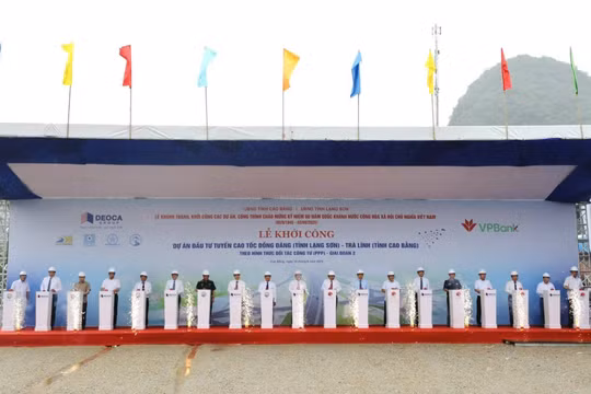 Cao Bằng: Khởi công xây dựng tuyến đường bộ cao tốc Đồng Đăng – Trà Lĩnh giai đoạn 2