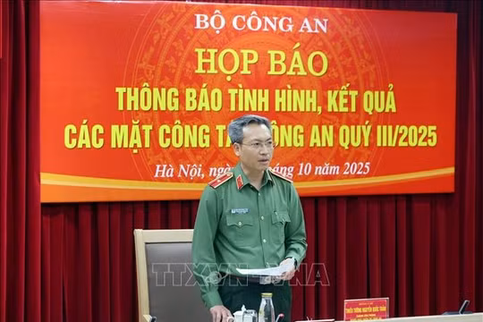 Bộ Công an: Giữ vững an ninh, giảm sâu tội phạm, tạo đột phá trong chuyển đổi số