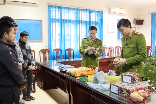 Ninh Bình: Bắt 62 vụ, khởi tố 19 bị can vi phạm về pháo sau 1 tháng thực hiện cao điểm