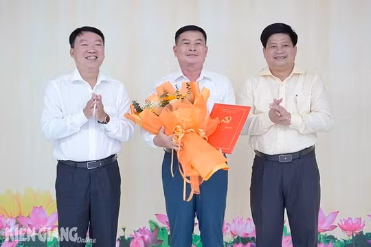 Ông Lâm Văn Sển được bổ nhiệm làm Tổng Biên tập Báo Kiên Giang