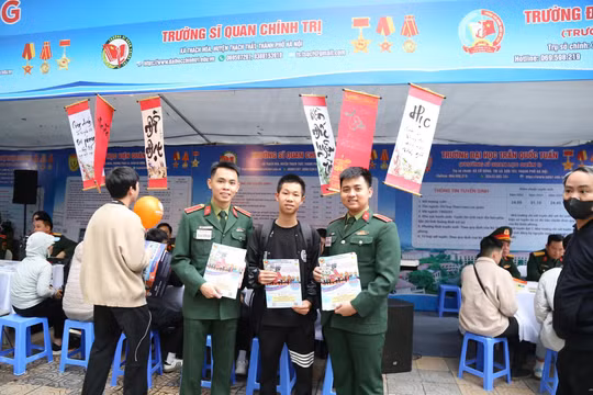 Điểm sàn 20 trường quân đội cao nhất 23