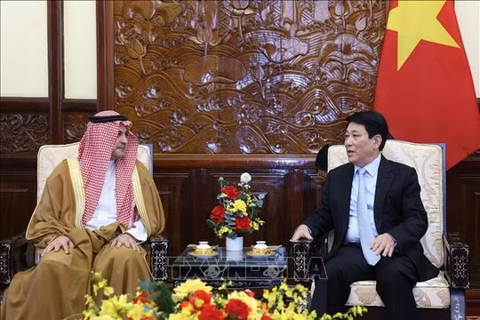 Chủ tịch nước Lương Cường tiếp các Đại sứ Saudi Arabia và Philippines chào từ biệt