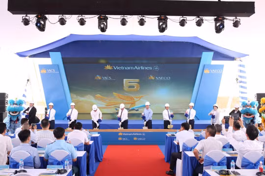 Vietnam Airlines khởi công đồng thời 2 dự án hạ tầng quy mô gần 1.800 tỷ đồng tại sân bay Long Thành