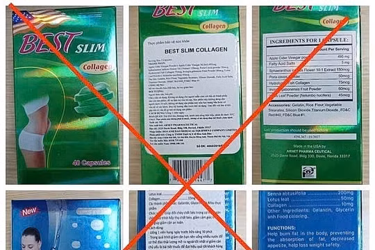 Bộ Y tế yêu cầu gỡ quảng cáo hai thực phẩm chức năng chứa chất cấm sibutramine