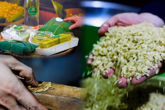 Giữ "hồn thu" Hà Nội trong từng hạt cốm Mễ Trì