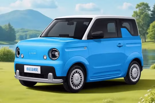 Xe điện mini Livan Smurf giá dưới 5.000 USD, pin đầy đi được 200 km