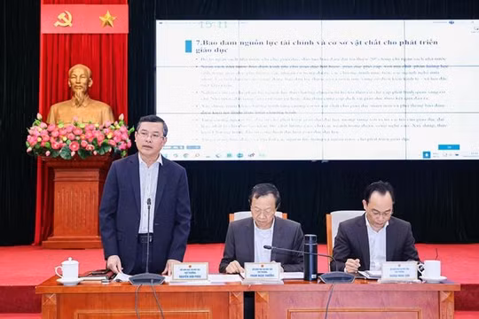 Bộ GD&ĐT quán triệt triển khai thực hiện chiến lược phát triển giáo dục đến năm 2030 và tầm nhìn 2045