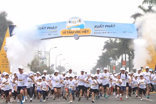Hơn 10.000 vận động viên tham gia S-Race Hà Tĩnh 2025, cổ vũ phong trào thể thao học đường