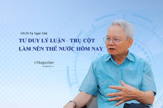 Tư duy lý luận – trụ cột làm nên thế nước hôm nay