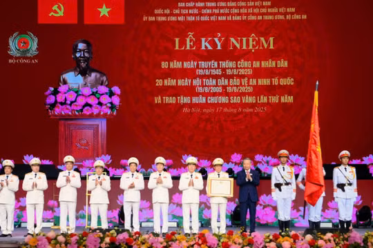 80 năm - khẳng định bản lĩnh, trí tuệ, sự trưởng thành vượt bậc của lực lượng Công an nhân dân