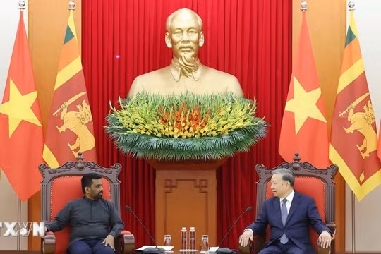 Tổng Bí thư Tô Lâm: Việt Nam mong muốn đồng hành và hợp tác với Sri Lanka
