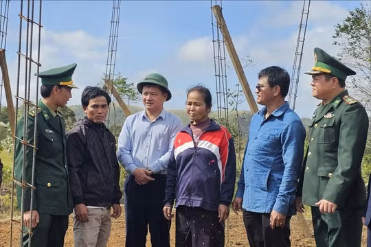 Bộ đội Biên phòng Quảng Trị khởi công nhà nghĩa tình tại biên giới Việt – Lào