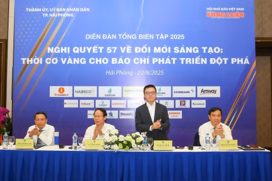 Diễn đàn Tổng Biên tập 2025: Công nghệ, đổi mới và sáng tạo trong báo chí là xu thế tất yếu