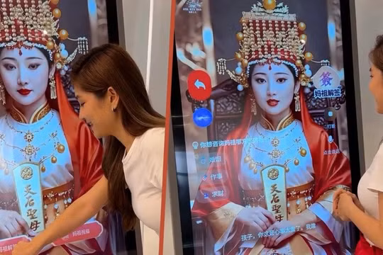 Ngôi đền ở Malaysia ra mắt phiên bản AI của một vị thần