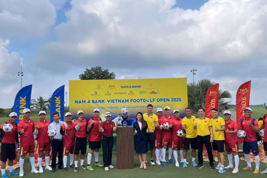 ‏Nam A Bank Vietnam Footgolf Open 2025‏‏ - ‏‏Giải đấu Footgolf quốc tế‏‏ ‏‏lần‏‏ ‏‏đầu‏‏ ‏‏tổ chức tại‏‏ ‏‏khu vực Đông Nam Á‏