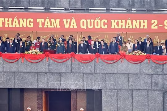 Điện, thư, thông điệp chúc mừng Kỷ niệm 80 năm Quốc khánh nước Cộng hòa xã hội chủ nghĩa Việt Nam