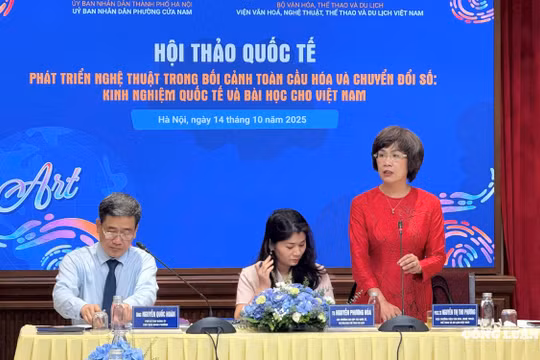 Hội thảo quốc tế bàn về phát triển nghệ thuật thời đại chuyển đổi số