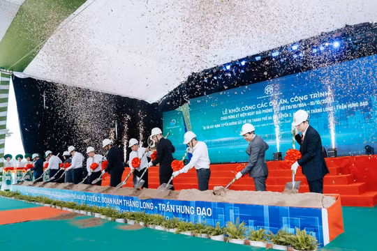 Hà Nội khởi công tuyến Metro số 2 hơn 35.500 tỷ đồng