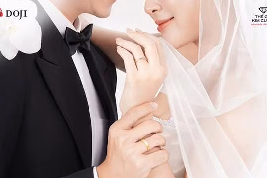 Đi tìm cặp nhẫn cưới định mệnh cho ngày đại hỷ tại DOJI và Thế giới kim cương