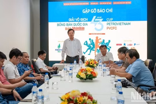 Sẵn sàng cho Giải vô địch Bóng bàn quốc gia Báo Nhân Dân lần thứ 43 với quy mô kỷ lục