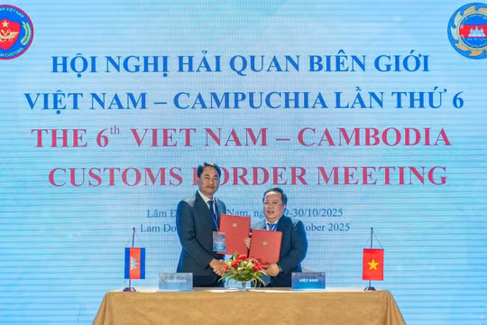 Hải quan Biên giới Việt Nam – Campuchia: Tăng cường hợp tác, đảm bảo an ninh thương mại