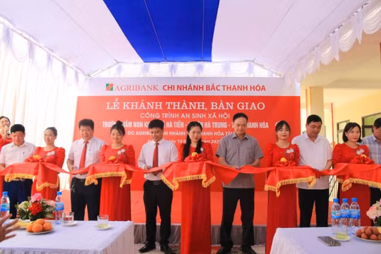 Agribank phát huy vai trò “Ngân hàng vì cộng đồng”, hướng tới an sinh xã hội toàn diện