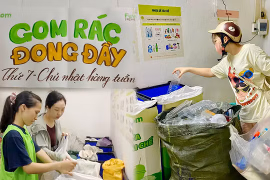 'Gom rác đong đầy' - điểm hẹn của những hành động xanh