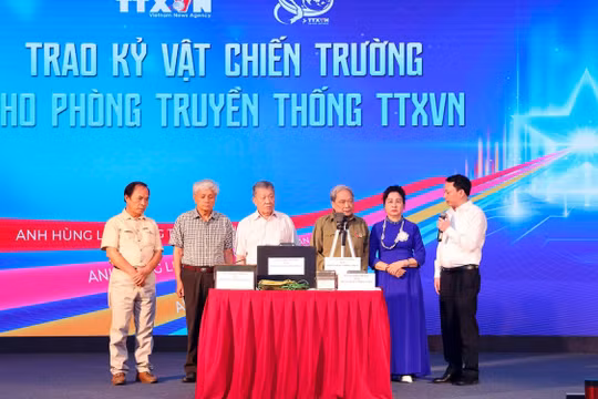 Thông tấn xã Việt Nam 'viết tiếp bản hùng ca' trong Kỷ nguyên vươn mình của dân tộc