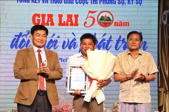 13 tác phẩm xuất sắc được trao giải tại cuộc thi phóng sự, ký sự ‘Gia Lai: 50 năm đổi mới và phát triển’