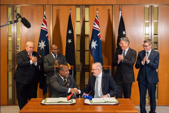 Úc và Papua New Guinea ký hiệp ước quốc phòng mang tính lịch sử