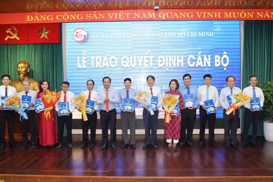TP HCM: Bổ nhiệm lãnh đạo 10 cơ quan báo chí