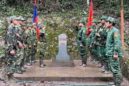 Tăng cường tuần tra song phương, giữ vững đường biên, bồi đắp tình hữu nghị