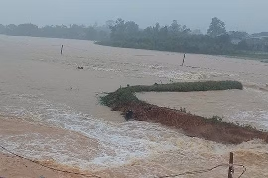 Thông tin vỡ đập Dạ Lam là chưa chính xác