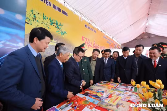 Hội báo Xuân Ất Tỵ tỉnh Thái Nguyên: Mang đến cho bạn đọc và nhân dân một không gian báo chí nhiều bản sắc