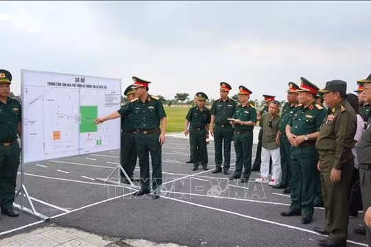 Gấp rút chuẩn bị Giao lưu hữu nghị Quốc phòng biên giới Việt Nam – Campuchia lần 2