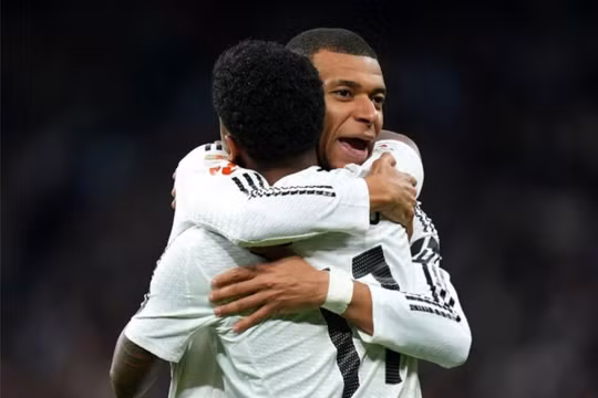 Mbappe toả sáng, đưa Real Madrid lên ngôi đầu La Liga 2024/25