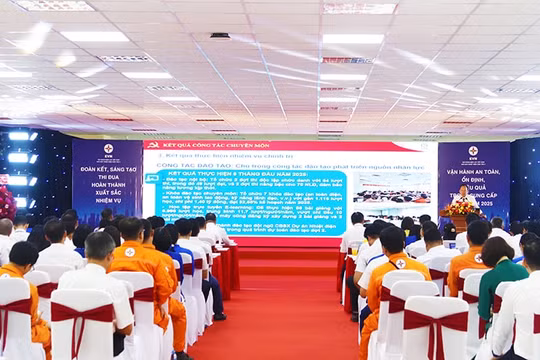 Nhiệt điện Vĩnh Tân 4 hoàn thành xuất sắc nhiệm vụ 6 tháng đầu năm 2025
