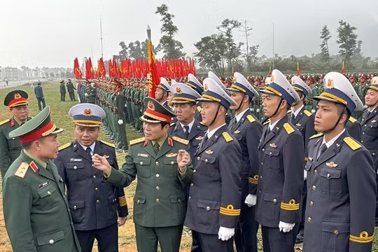 Thể hiện sự chính quy, sức mạnh của Quân đội nhân dân Việt Nam sau 50 năm đất nước thống nhất