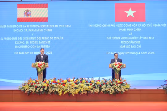 Tây Ban Nha sẽ hỗ trợ khoảng 300 triệu Euro để các doanh nghiệp tăng cường hiện diện tại Việt Nam