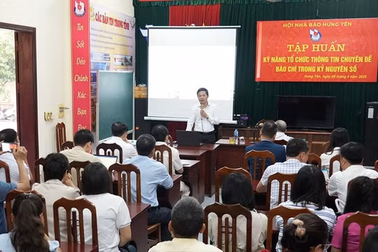 Trang bị kỹ năng tổ chức thông tin chuyên đề báo chí trong kỷ nguyên số